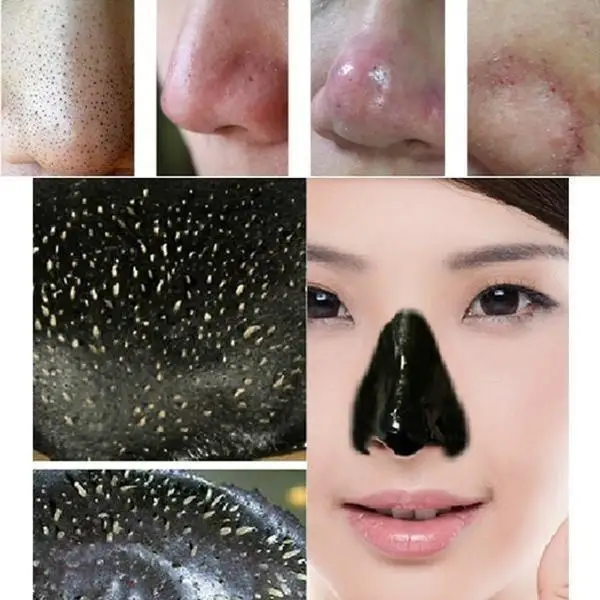 Маска для удаления черных точек для лица, для восстановления носа, для глубокой очистки, для ухода за кожей, отшелушивающие маски, очищающие уголь, черная грязь, красота лица