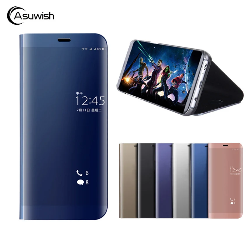 

Smart View Mirror Flip Case For Huawei Mate 10 P10 Mate10 Pro P 10 Plus 10pro Mate10pro P10plus Magnetic Luxury Protection Cover