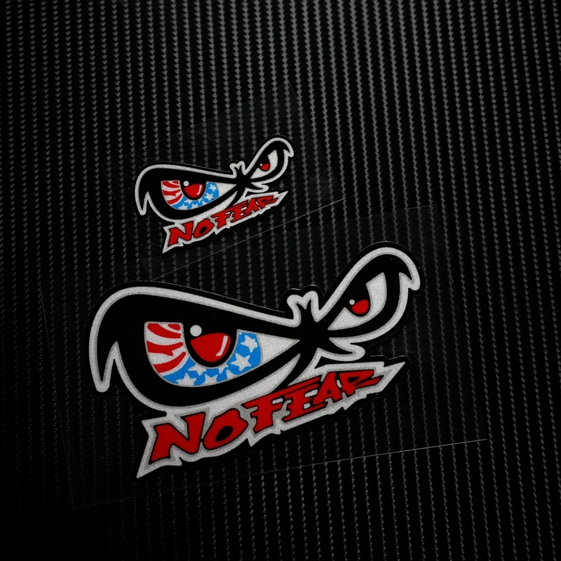 

NO.LS016 Free shipping NO FEAR Car Modification Car Stickers Reflective Sticker Decals Motorcycle Bike MOTO GP Motocross Helmet