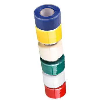 

High Quality Waterproof Silicone Performance Repair Tape Bonding Rescue Self Fusing Wire Hose Black Transparent Film Tape
