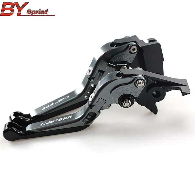 Для Honda CBF 600 SA CBF 600 2004-2007 CNC регулируемые Складные Выдвижные мотоциклетные тормозные рычаги сцепления логотип(CBF600