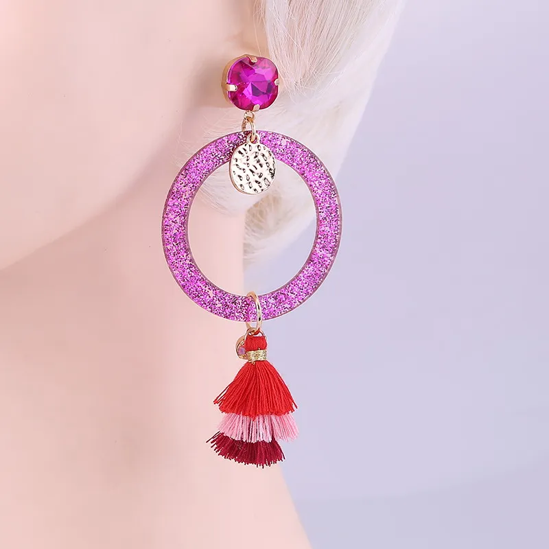 Earrings Rose