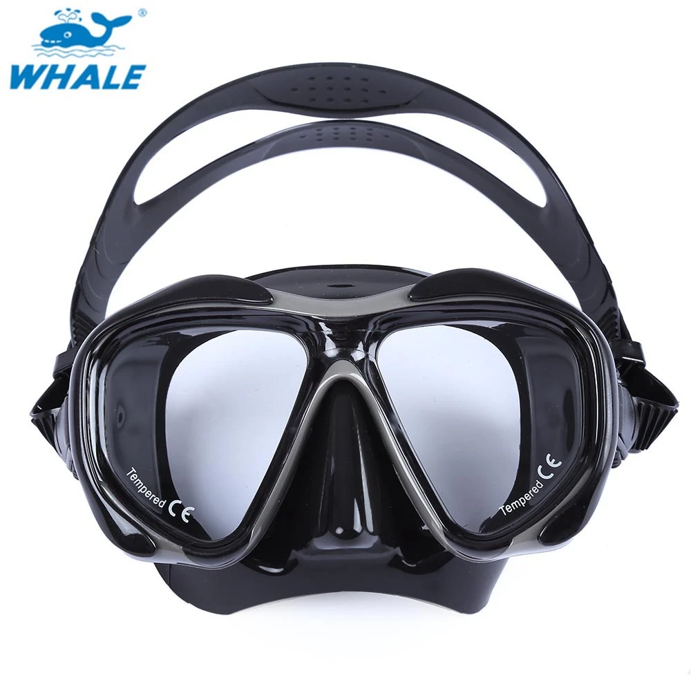 

WHALE Professional Diving Masks High Quality Scuba Hyperopia Myopia Diving Swimming Mask 3 Colors Anti Fog Swimming Goggle