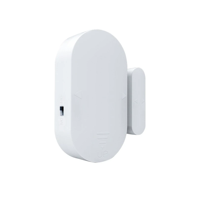 Домашняя система безопасности и сигнализации автономный магнитный датчик независимая Беспроводная сигнализация для окна двери - Цвет: White