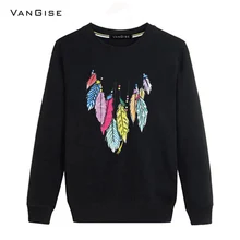 VanGise 2017 New Autumn winter hoodies men brand clothing fashion sweatshirt men’s O-neck long sleeve male hoodies tracksuit tee