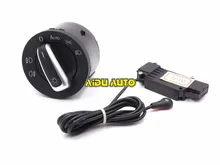 Auto Head light Sensor with Headlight Switch For VW Golf Jetta 5 6 MK5 MK6 Tiguan Passat B6 B7 CC Touran 5ND 941 431 B hand brake button auto holder esp engine start stop switch for vw passat b7 passat cc 3ad927137b 3ad 927 137 b