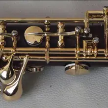 Профессиональный концертный полностью автоматический Эбеновое дерево гобое C Ключ позолоченный