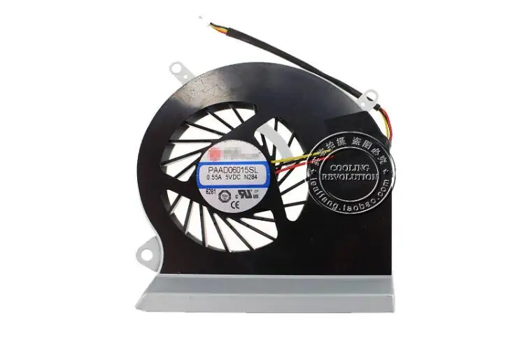 Новинка для MSI GE60 MS 16GA 16GC 16GH 16GF AAVID THERMALLOY PAAD06015SL 0.55A 5VDC A166 N284 Вентилятор охлаждения