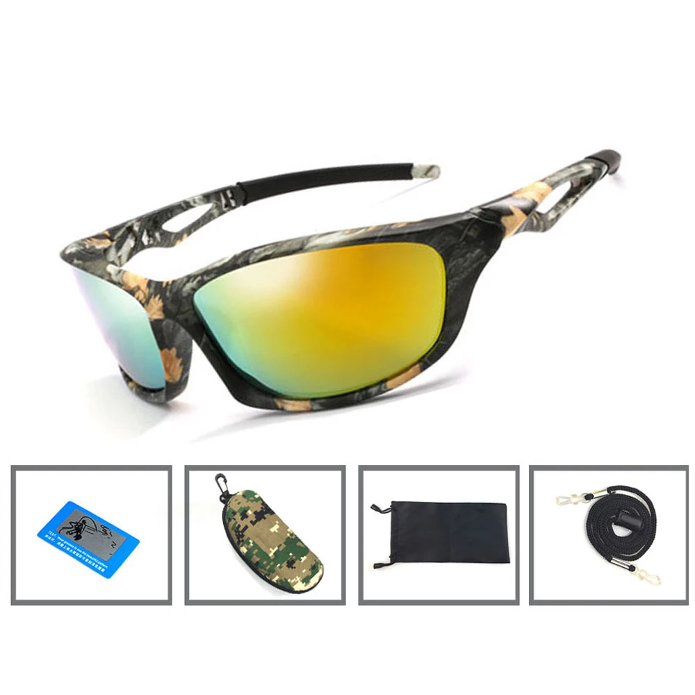 

Tactical Camouflage Polarized Fishing Sunglasses Climbing Running Hunting Glasses Camo Sport Glasses Fishing Eyewear UV400