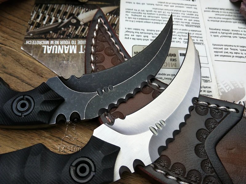 LCM66 тактика karambit Скорпион коготь нож открытый кемпинг джунгли выживания битва Фиксированным Лезвием Охотничьи ножи инструмент самообороны