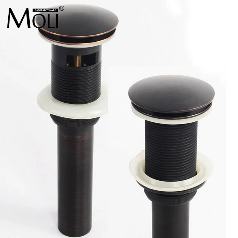 Buy Soild Brass Oil Rubbed Bronze Pop Up Sink Drain