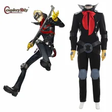 Косплей diy Persona 5 Череп рюиджи Сакамото косплей костюм Взрослый мужской наряд для косплея на Хэллоуин одежда на заказ