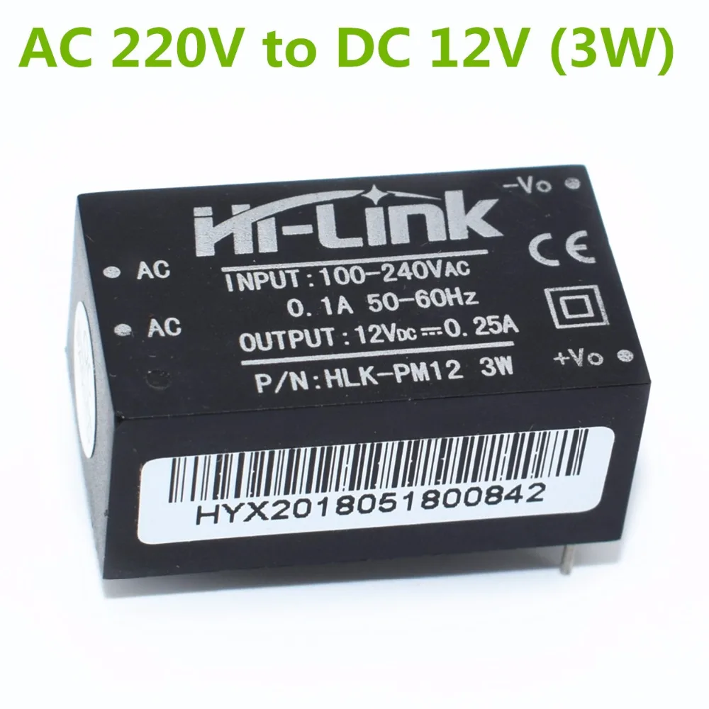 5 шт. Φ 220V to 12V Buck Step Down ID | Электронные компоненты и принадлежности