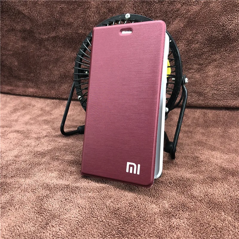 

New Arrival for xiaomi redmi 4x case flip pu leather pc plain Kickstand cases for xiaomi redmi 4x case cover card pocket bag