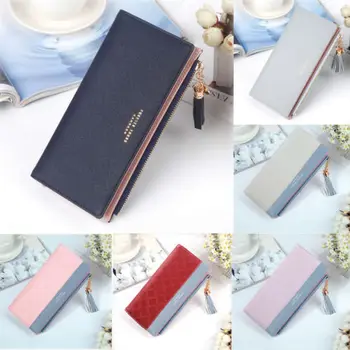 

Women Clutch Wallet Card Holder Case Purse Handbag Long Fashion Leather Storage Bag