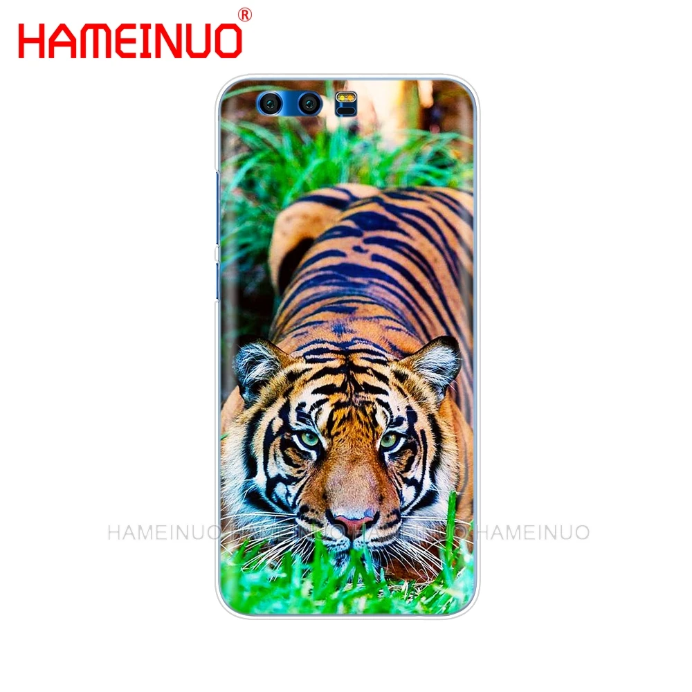 Модный милый чехол для телефона с изображением Льва и тигра HAMEINUO Huawei Honor 10 V10 4A 5A 6A