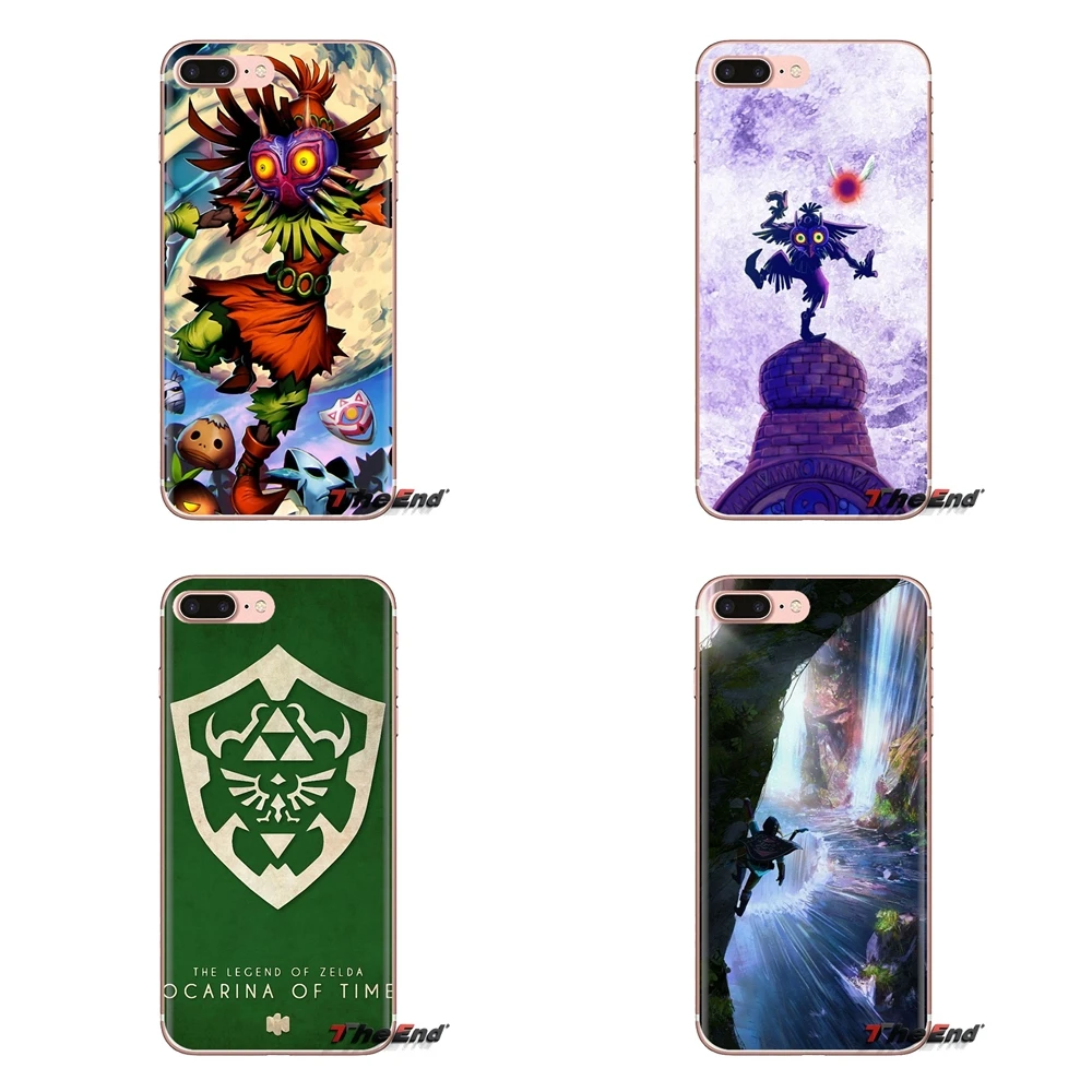 Мягкие прозрачные чехлы для Huawei Mate Honor 4C 5C 5X6X7 7A 7C 8 9 10 8C 8X20 Lite Pro Legend of zeldas Majora's Mask |