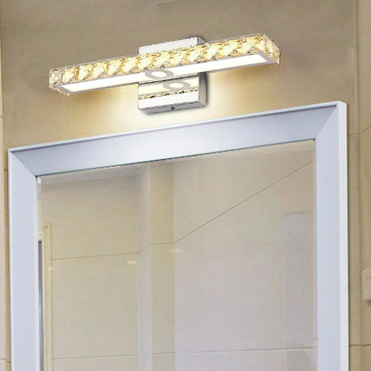 K9 Crystal 16w Led Wall Sconces Light Dresser Mirror Front Lamp