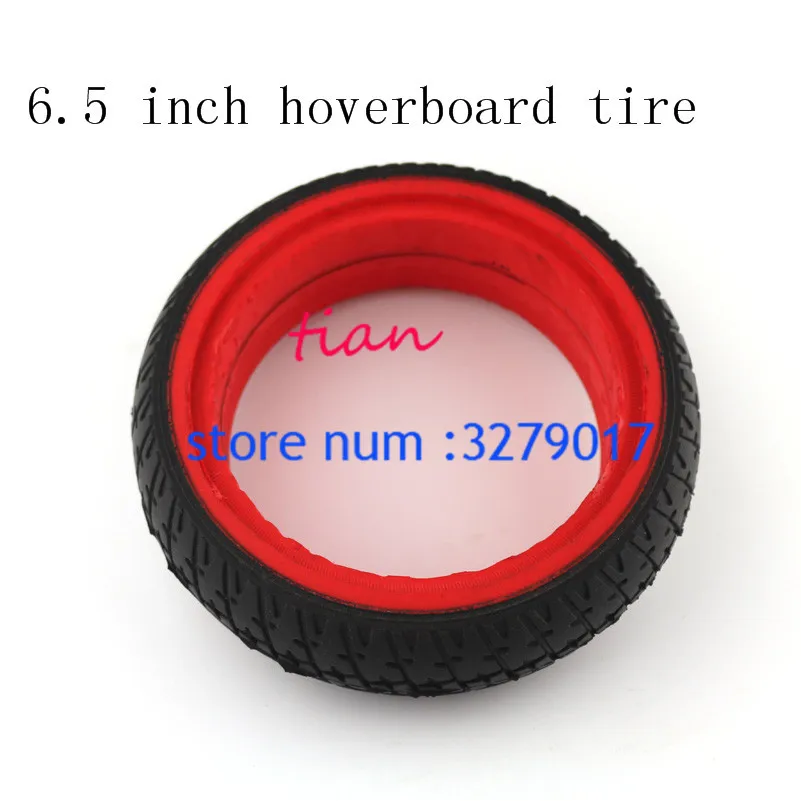 

6.5 inch solid Tire for self balancing 2-wheel electric scooter, hoverboards