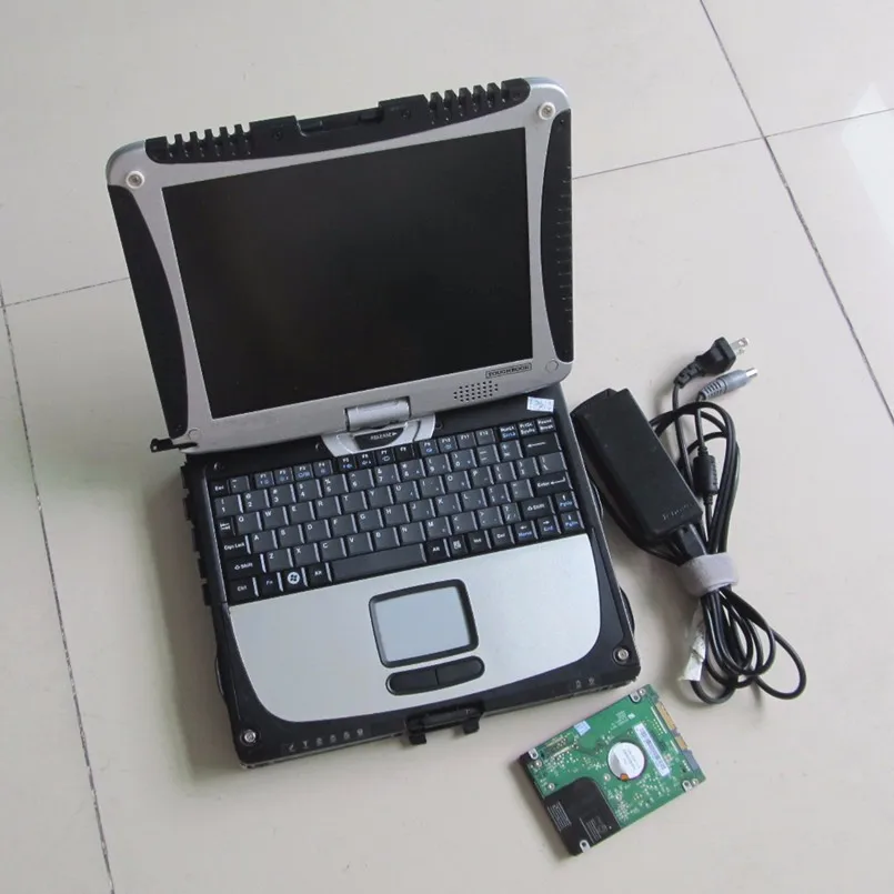 DA-Dongle J2534 интерфейс SDD устройство VCI для Jaguar& Land Rover диагностический инструмент+ программное обеспечение+ CF19 Toughbook ноутбук готов к работе