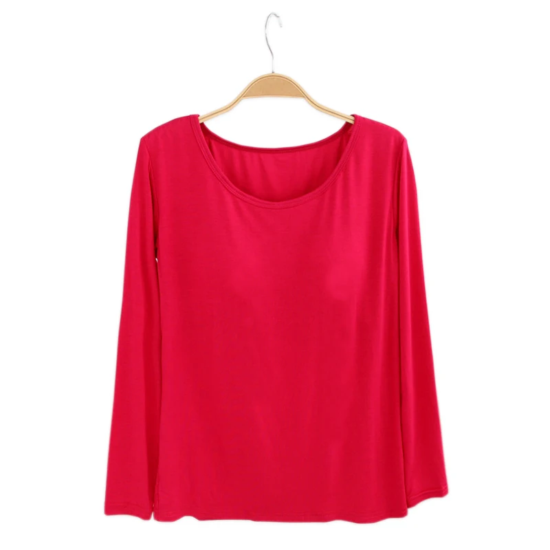 

2019 New modal spring cozy sleep tops women nightgowns long-sleeved sleeping clothes women casual sleep wear plus size