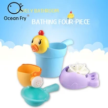 Baby Bath Toy Shampoo Cup Flower Sprinkler Four Piece Suit Interest Cultivation Intellectual Development Baby Bath Toy Baby Bath Toy Shampoo Cup Flower Sprinkler Four Piece Suit Interest Cultivation Intellectual Development Baby Bath Toy
