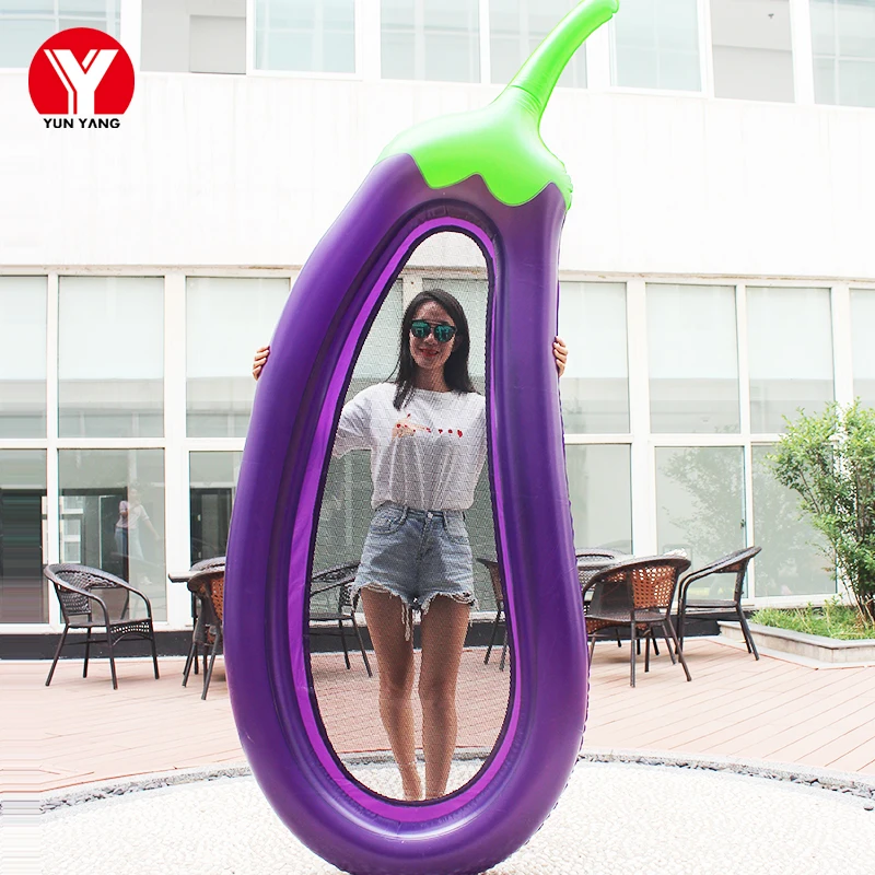 eggplant pool toy