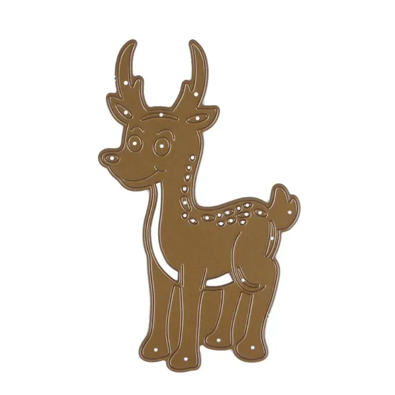 

Metal Antelope DIY Cutting Die for Scrapbooking Embossing Stencil DIY Album Card Craft Decorative Template Kids Gift E5M1