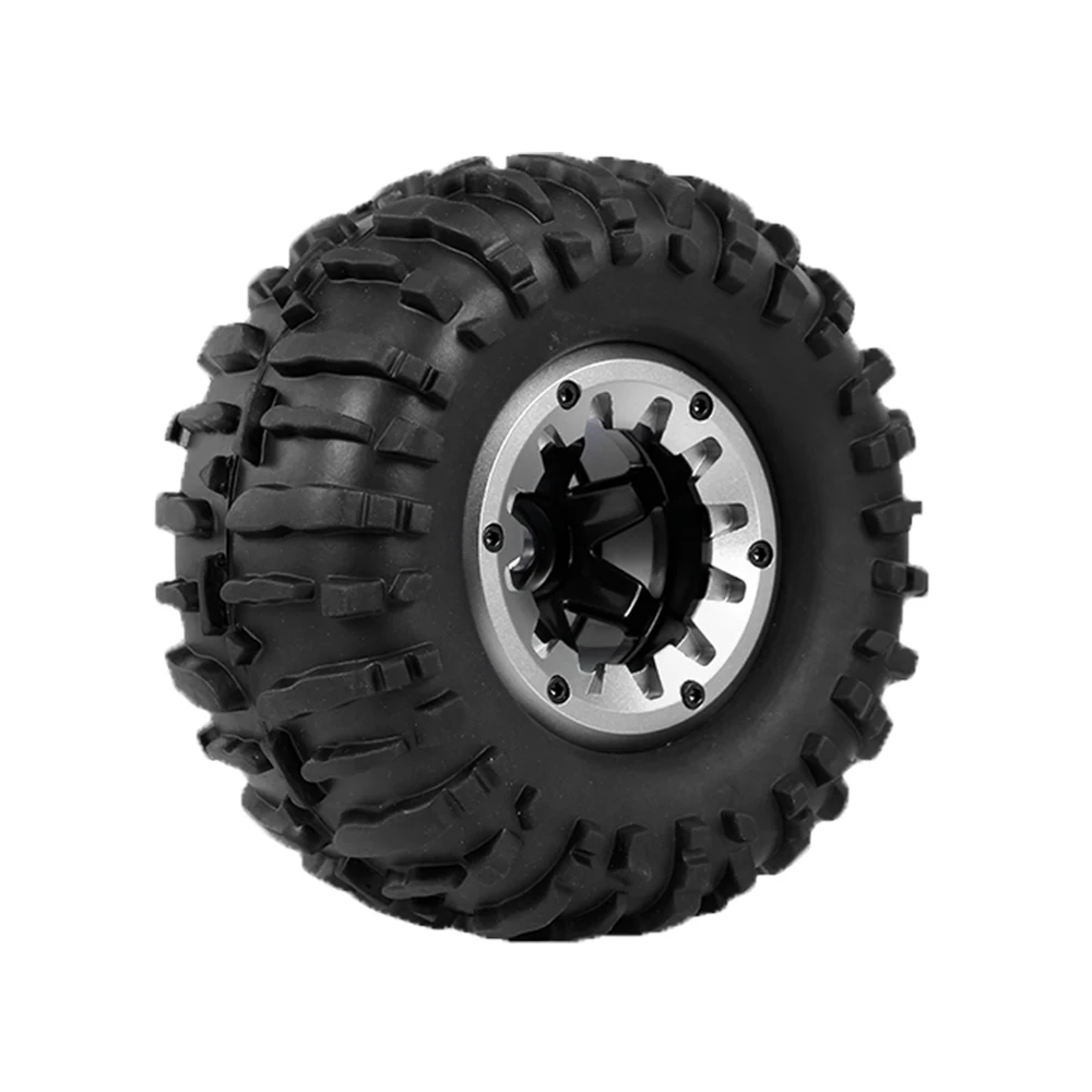 2 шт. дюйма шина для гусеничного колеса резиновая модель 1/10 Rock Axial Wraith RR10 Φ Jeep HPI