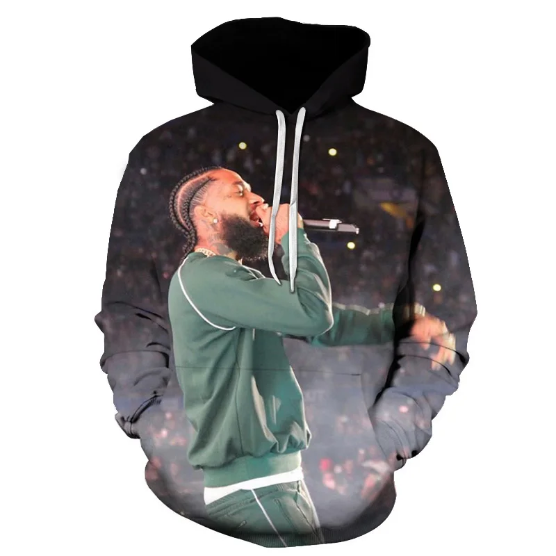 

3D printing rapper men's hoodie fashion spring men and women hip-hop long-sleeved jacket Harajuku casual sportswear wholesale