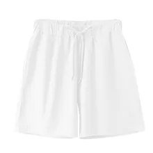 Новинка, мужские летние модные повседневные хлопковые короткие штаны, одноцветные повседневные шорты, пляжные одноцветные удобные штаны