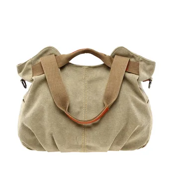 

Women Casual Vintage Hobo Canvas Daily Top Handle Shoulder Bag Tote Shopper Handbag New