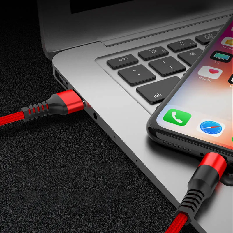 Кабель USB type C прочный кабель для быстрой зарядки USB для кабеля Huawai Xiaomi 2.5A type-c кабели быстрой зарядки мобильный шнур для телефона данных