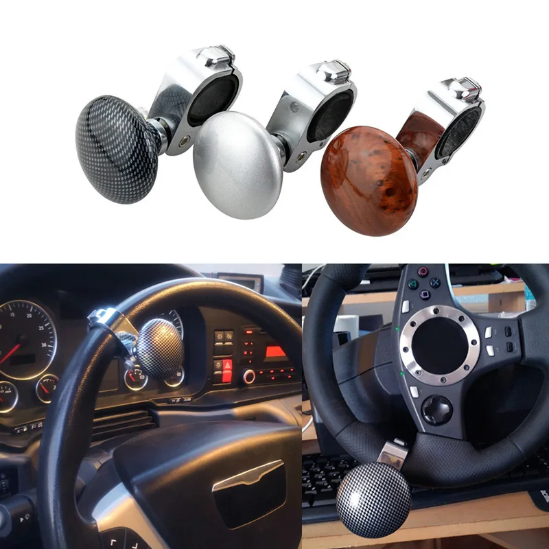 

NS Modify Steering Wheel Power Handle Ball Hand Control Power Handle Grip Spinner Knob Grip Knob Turning Helper Car Styling