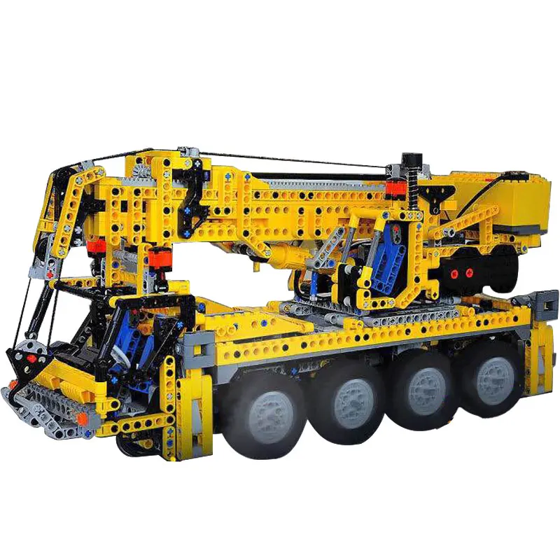 

Lepin 20068 1884Pcs 8421 Technic Mechanical Series The Moving Crane Set Children Educational Building Blocks Bricks LegoINGlys