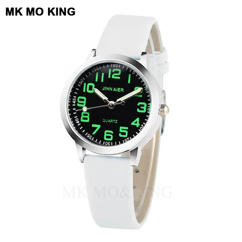 Jelly Leather Children's Watch Casual Luminous Pointer Boy Sports Watch Fashion Girl Luminous Clock Relogio Feminino Kids Gift afbeelding