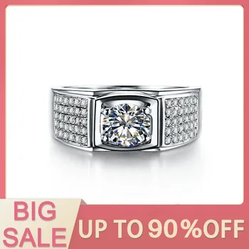 

Victoria Wieck Valuable Jewellery Antique Men's 925 Silver Round Cut Simulated stones Wedding Ring Sz 7-13 Free shipping gift