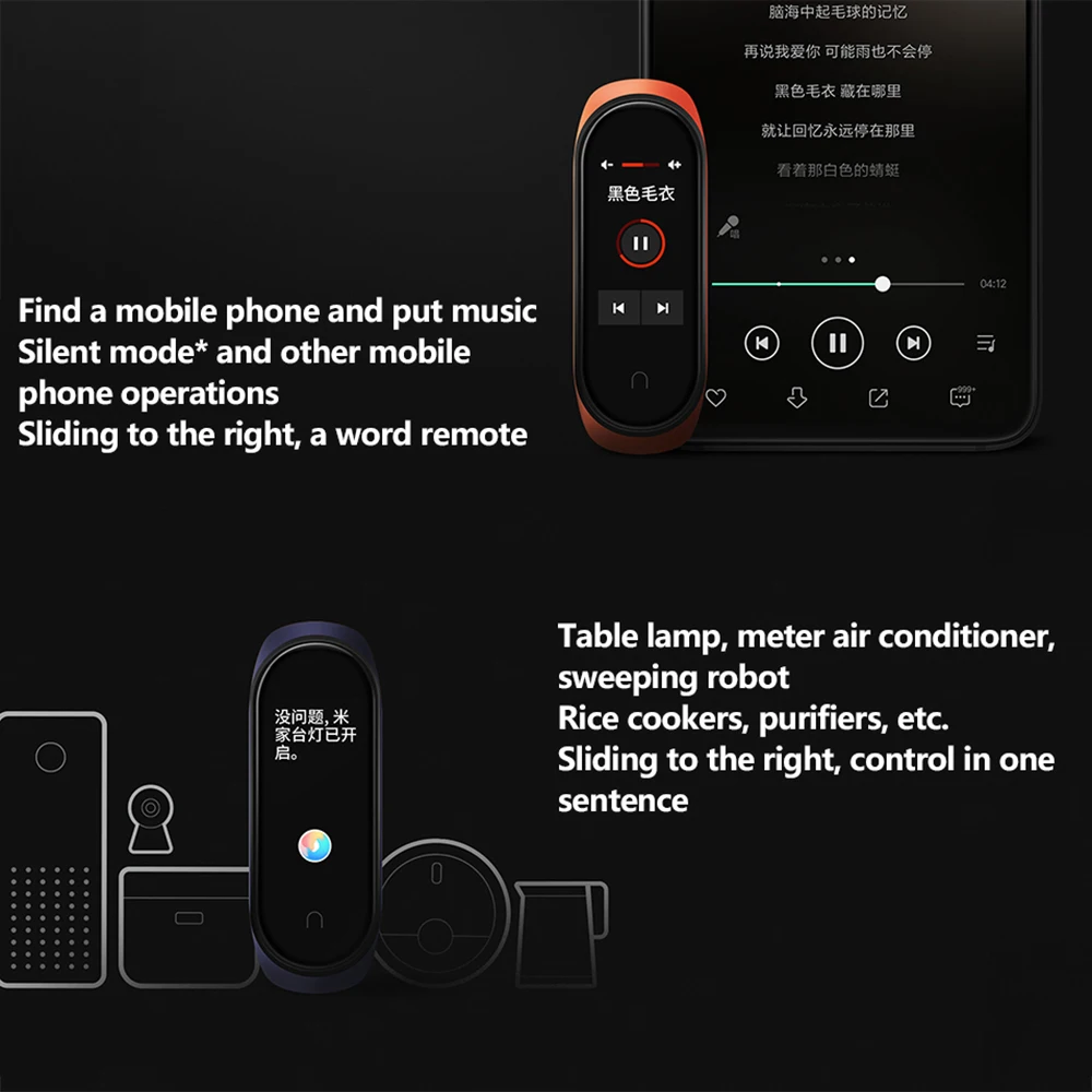 Xiaomi Mi Band 4 Смарт-браслет Фитнес-сердечный ритм 135 мАч Цветной экран Bluetooth 5.0 Водонепроницаемый смарт-браслет Смарт-часы