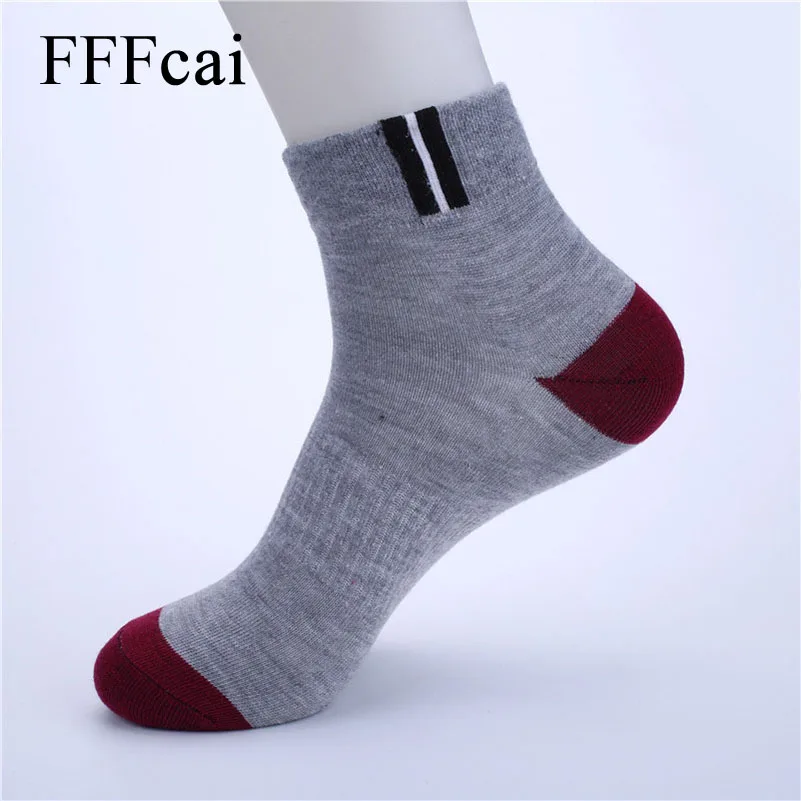 FFFcai 5 пар высокое качество мужские спортивные носки антибактериальный