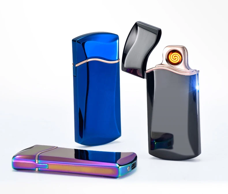USB-Зажигалка Ветрозащитная Вольфрамовая турбо-зажигалка сигаретная