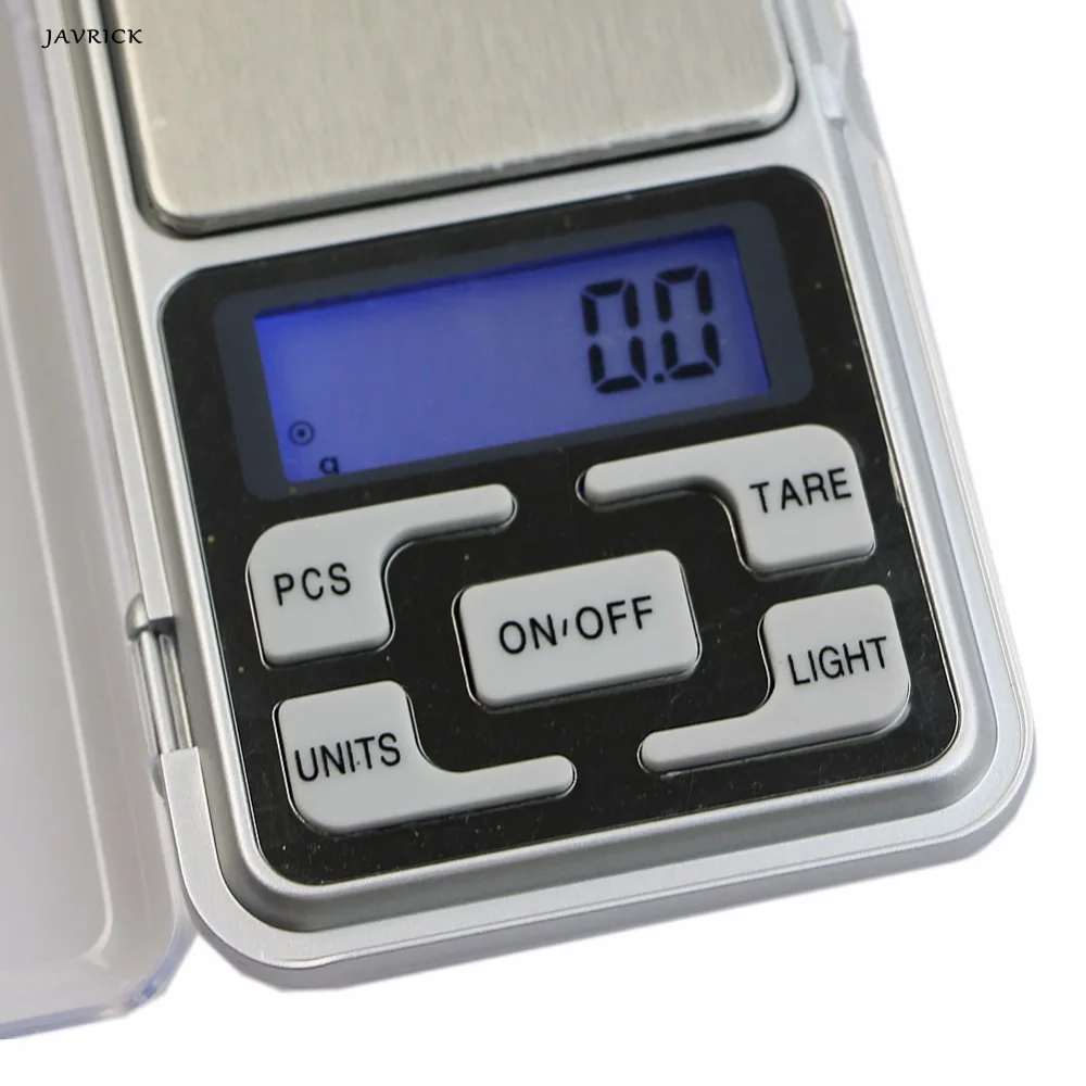 JAVRICK 500 г 0,1 г цифровые карманные весы ювелирные изделия точность вес электронные весы горячая распродажа