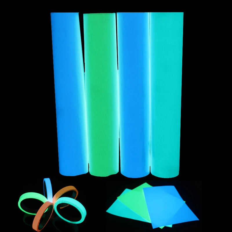 3M Luminous Tape Self-adhesive Glow In The Dark Safety Stage Sticker Home Decor