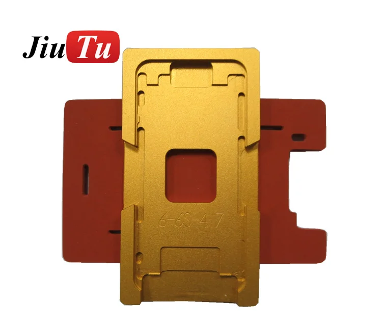 Glass Frame Aluminium Mould For iphone 5G 6G 6Plus7G7Plus Laminator mold metal For OCA laminating Machine LCD Glass Frame Repair (2)