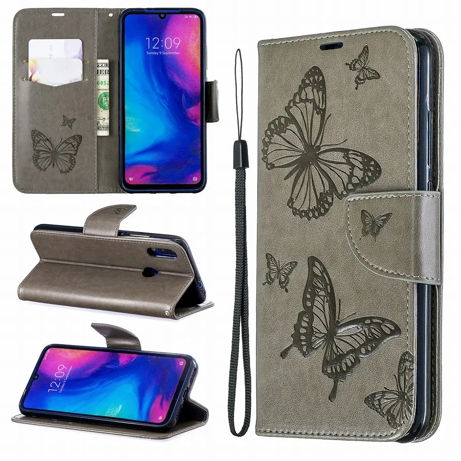 

Leather Flip Phone Wallet Fundas sFor Xiaomi Redmi 6A 6 Pro Note 7 For Case Redmi 6A 6Pro Note7 Card Slot Stand Frame Girl D07Z