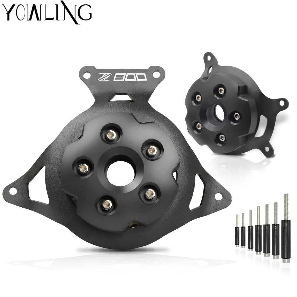 For KAWASAKI Z800 Z750 2013 2014 2015 2016 Motorcycle Engine Stator Cover Engine Protective Cover Left & Right Side Protector