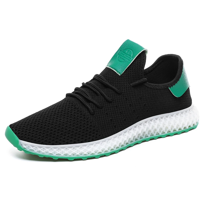 Hemmyi Breathable Mens Shoes Casual Lace-Up Comfortable Sneakers Shoes Rubber Sole Tenis Masculino Adulto Support Dropshipping