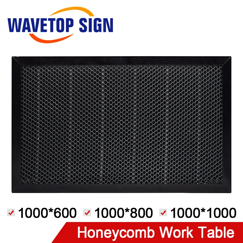 WaveTopSign лазерной сотовидный Рабочий стол 1060 1080 мм Размеры доска платформы лазерный Запчасти для CO2 лазерный гравер резки