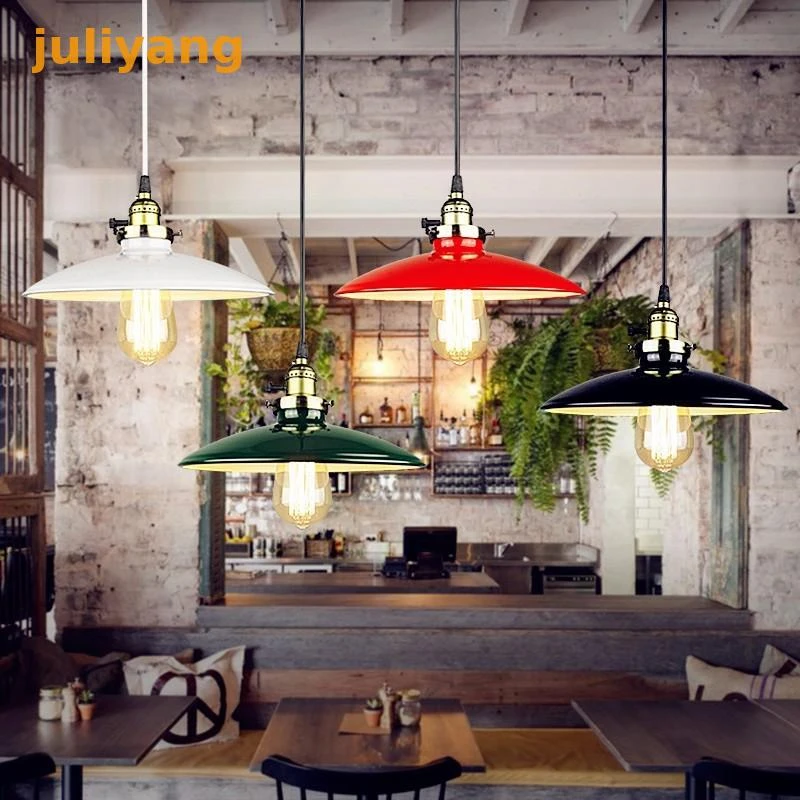 modern metal shade pendant