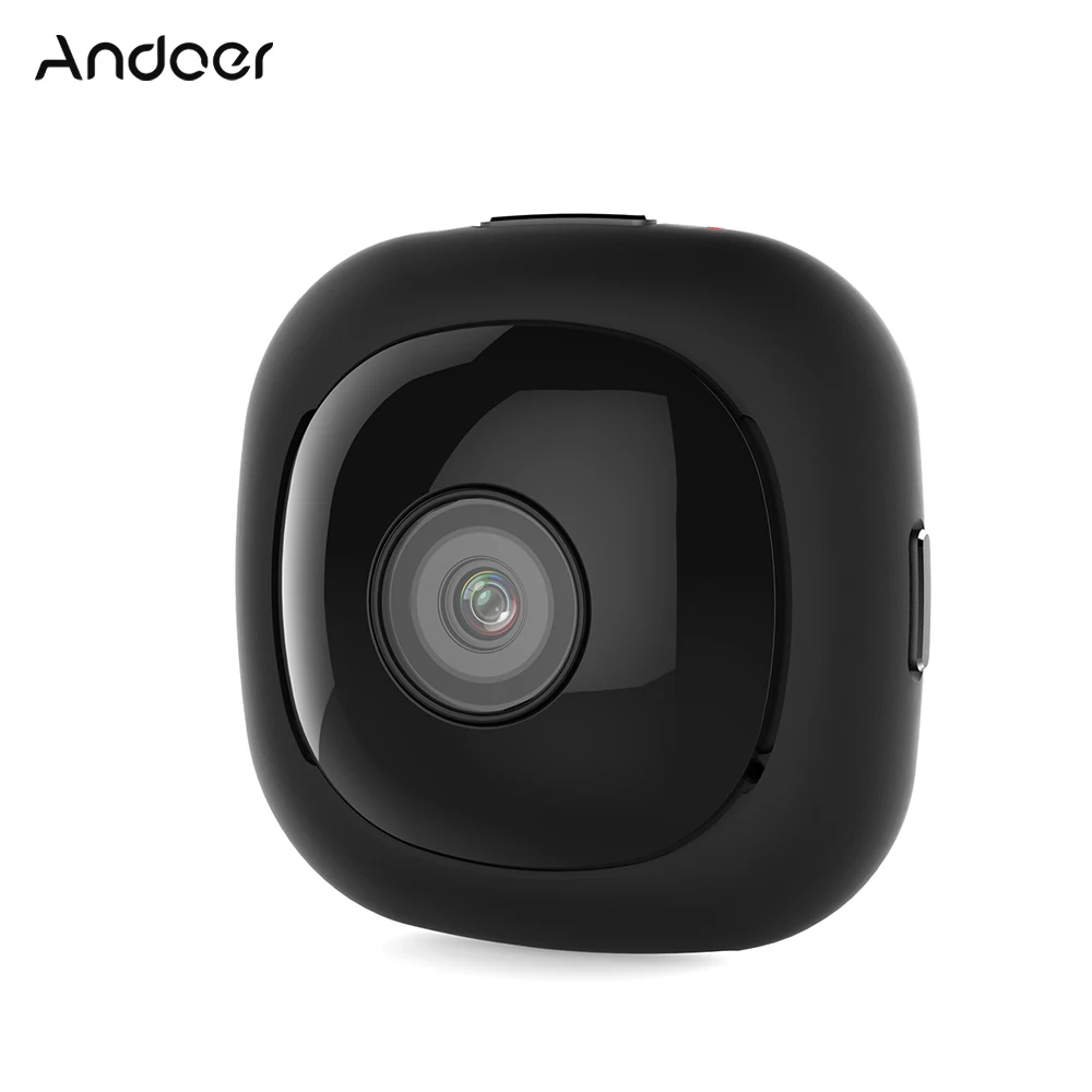 

Andoer G1 Mini Sticky Adhesive Portable Compact Handheld Full HD Pocket Camera 120 Degree Wide Angle Wifi App Remote Control