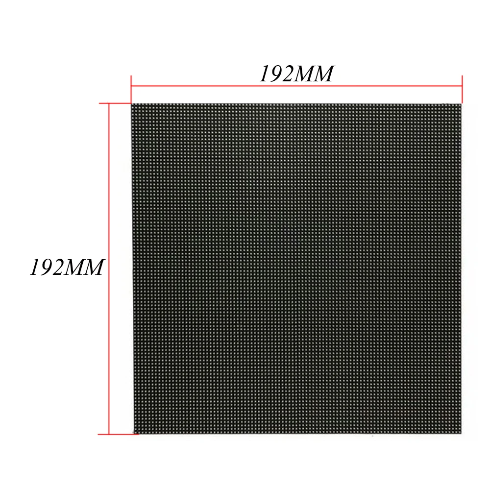 Светодиодный Экран Дисплей P6 32*32 пикселей 1/8 сканирования 192*192 мм полный Цвет RGB 3 in1 SMD3528 светодиодный модуль доска для помещений